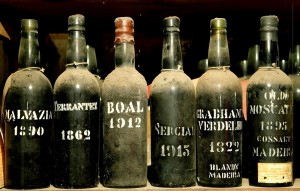 Botellas Madeira