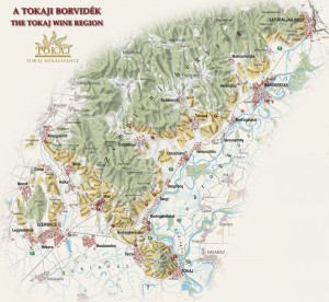 TOKAJ map