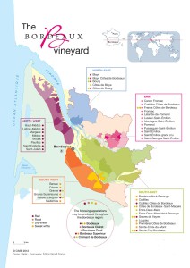 Mapa de Burdeos